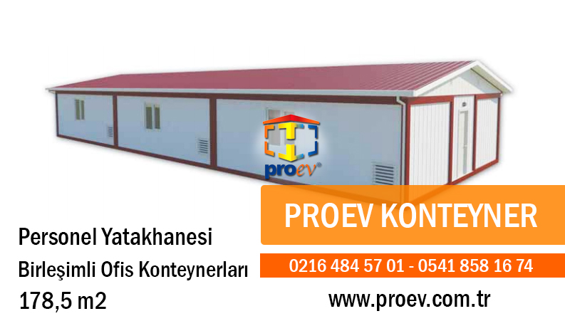 konteyner işci yatakhanesi